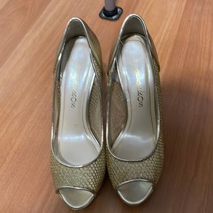 Gold heels